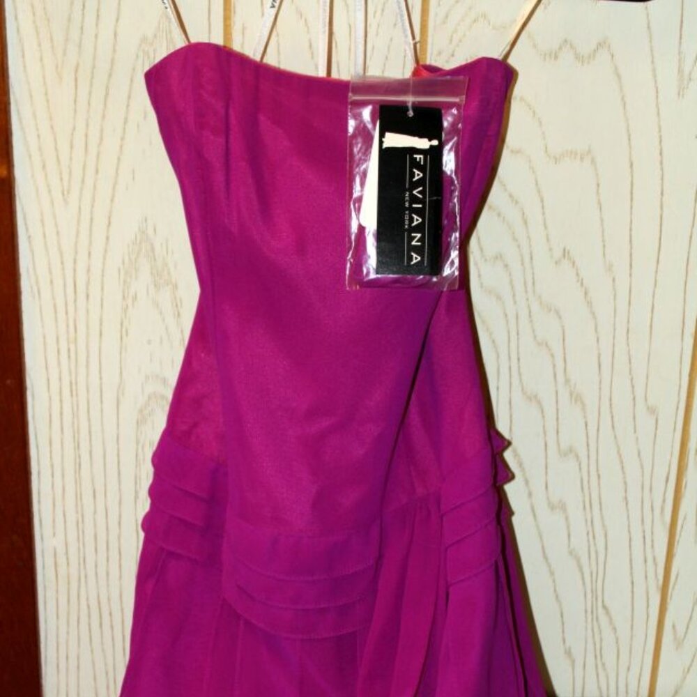 Prom/Homecoming/Bridesmaid Dress - Faviana New York Magenta Dress  - NWT